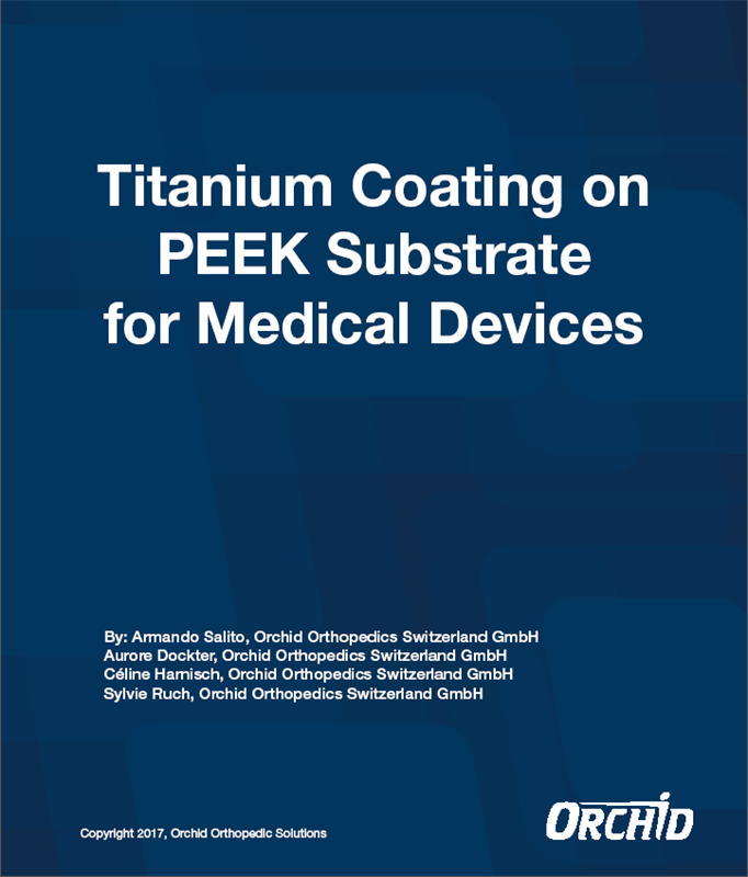 Titanium Coating On PEEK For Medical Devices