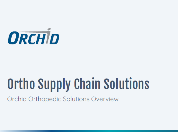 Ortho Supply Chain Solutions Flip Book