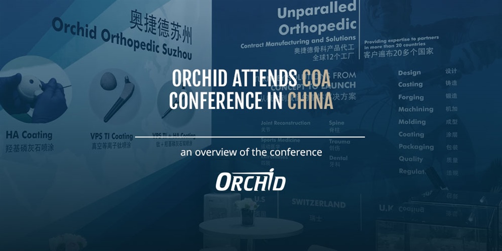 Orchid Attends COA Conference in China